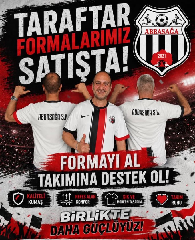 Abbasağa Spor Kulübü maç hazırlığı